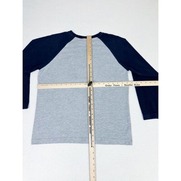 Vintage Y2K Walt Disney Disneyland Mickey Shirt Small Long Sleeve Grey Embroider - Picture 6 of 8